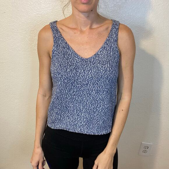 Stitches & Stripes 2 Piece Matching Set Sweater Tank & Short Sleeve Cardigan S - Picture 2 of 8